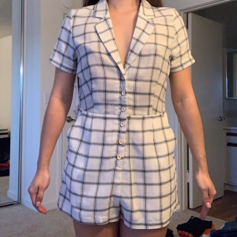 Stripped Romper
